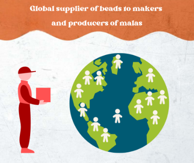 Global supplier of beads to makers and producers of malas